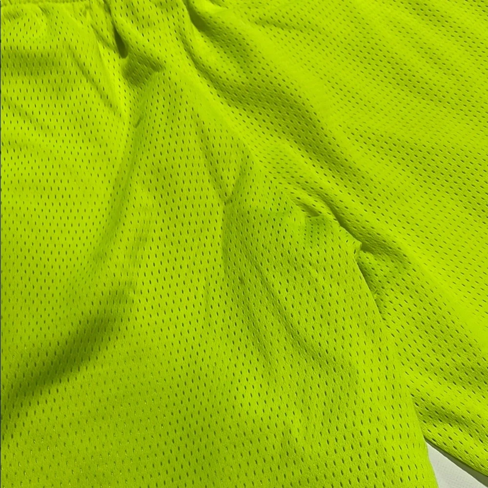 Boy’s Neon Yellow Athletic Shorts‎ Size 8/10 Med -  4210